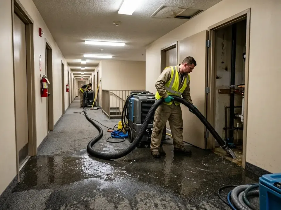 multi-unit-apartment-hallway-f-005 — frequently asked questions, Emergency Burst Pipe Water Extraction & Removal in Hominy,…